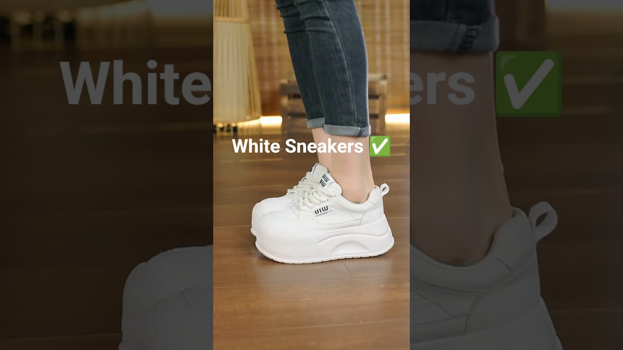 Everyday White Sneakers For Women's ✅ Must Have White Sneakers 