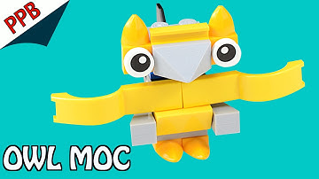 Midweek Micro #13: Owl MOC / Lego stop motion animation build