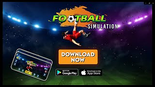 Play Football Simulation Games| Soccer Game| Penalty Kick Football Strike |Multiplayer Dream League screenshot 2