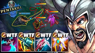 I COPIED PRO PLAYER INSPIRED'S TRYNDAMERE JUNGLE BUILD! (IT'S ACTUALLY BROKEN)