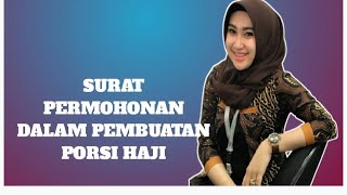 SURAT PERMOHONAN DALAM PEMBATALAN PORSI HAJI