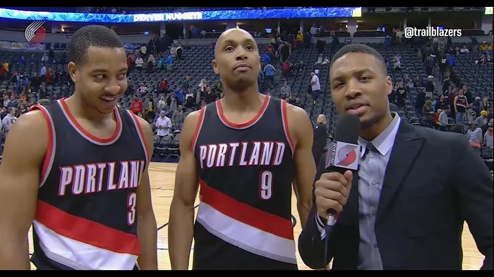 Damian Lillard Handles The Post Game Interview In Denver - DayDayNews