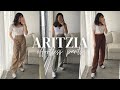 ARITZIA EFFORTLESS PANTS update! | try-on & comparison