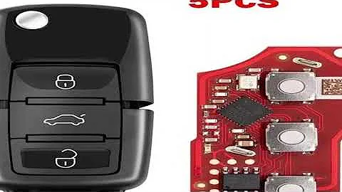 REVIEW 5PCS Xhorse XKB520EN Second Generation Replaced of XKB501EN Wire Remote Key for VW B5 Flip 3