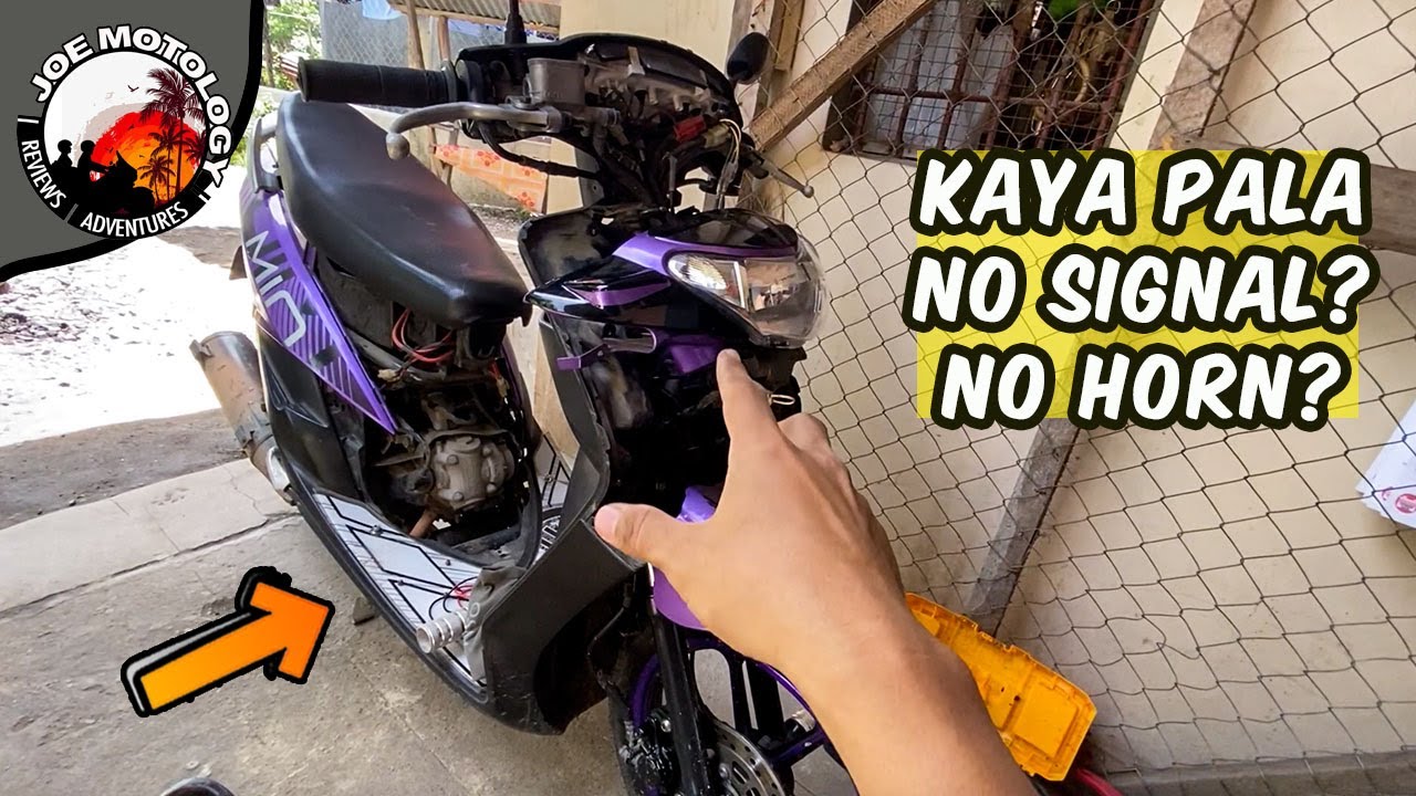 No Signal No Horn? Yamaha Mio Sporty kaya naman pala! | Electrical Troubleshooting on Mio Sporty