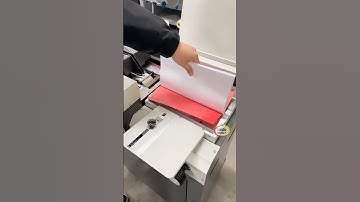 Automatic  Books Paper Gluing binding machine