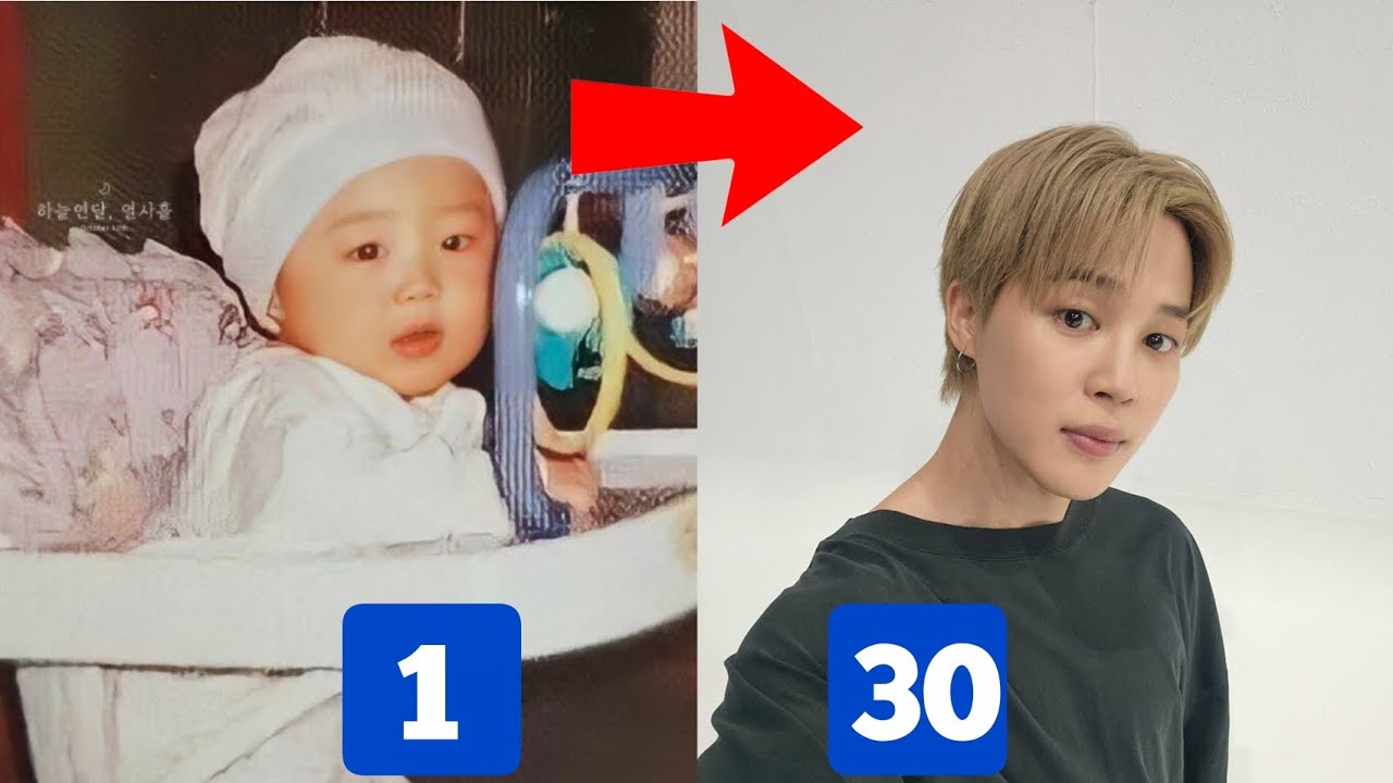 BTS JIMIN From Baby 🍼🐥 To 30 | ❤️(1995_2025) HE' s so cute 🥺