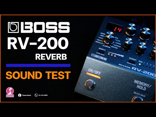 Sound Test BOSS | RV-200 ( No Talking ) - YouTube