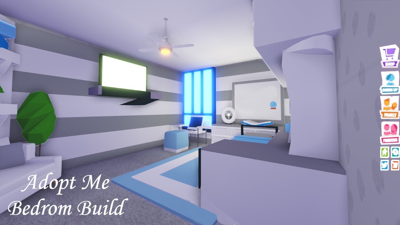 Bedroom Build Adopt Me Build Hacks Youtube - cute roblox adopt me room ideas