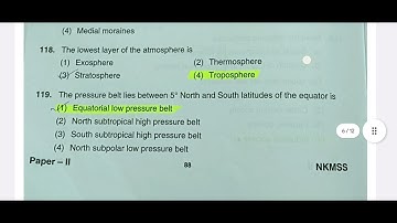 TET 2023 Social science key answers tentative