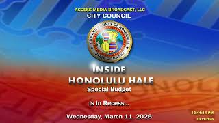 2026-03-11 Special Budget Briefing PT1
