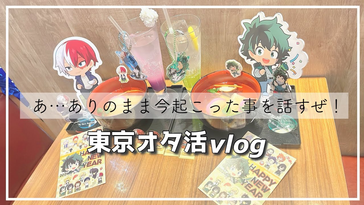 【オタ活vlog】推しを吸わないと意識が薄れる女の全力推し活【ヒロアカ】