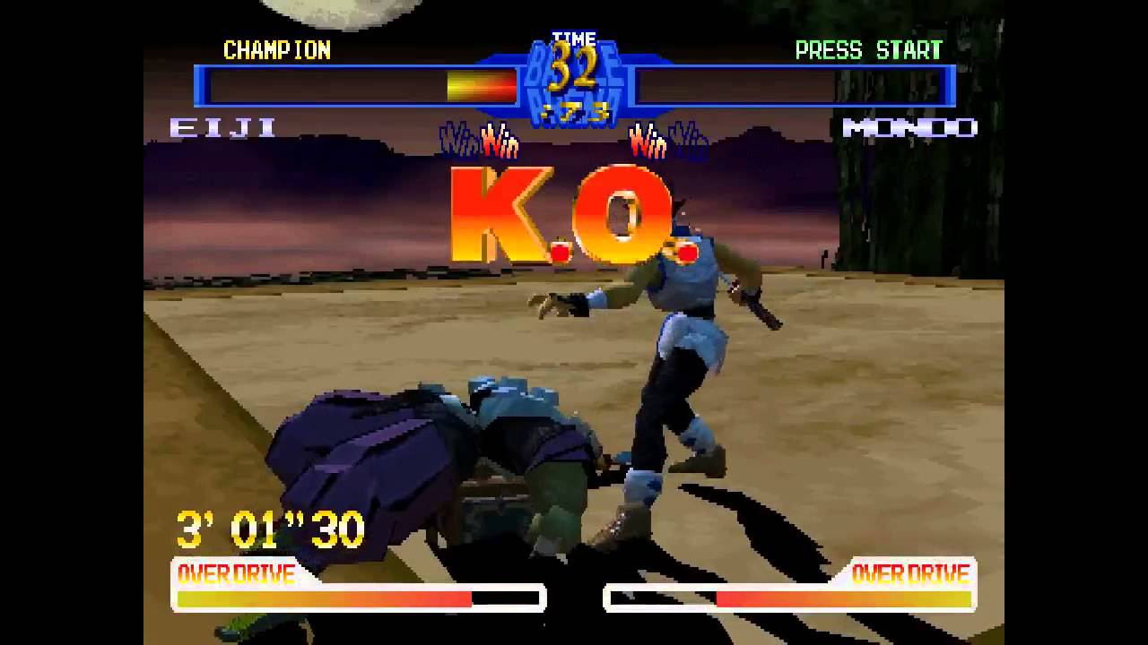 Battle Arena Toshinden 2 ... (PS1) Gameplay - YouTube