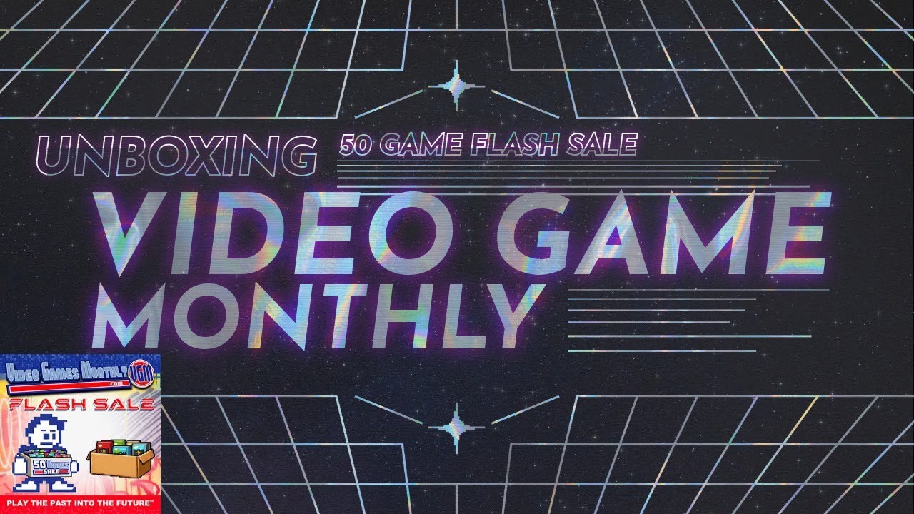 Video Game Monthly - Unboxing 50 Game Flash Sale (January 2026)