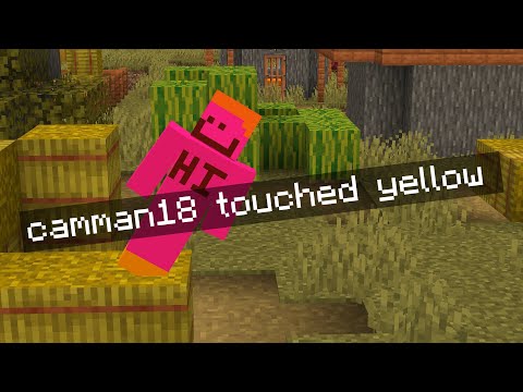 Minecraft, But You Can't Touch The Color Yellow