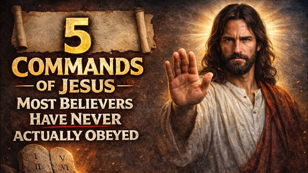 5 Commands of Jesus Most Believers Have Never Actually Obeyed