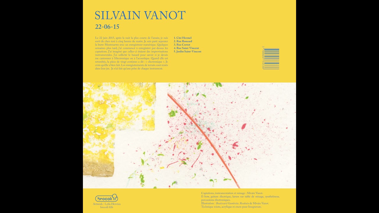 Silvain Vanot Jardin Saint Vincent Youtube