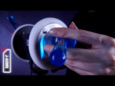 [ASMR]💧水の音で耳を癒やすマッサージ - Ear Massage(No Talking)