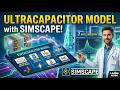 4 Ultracapacitor model using simscape toolbox