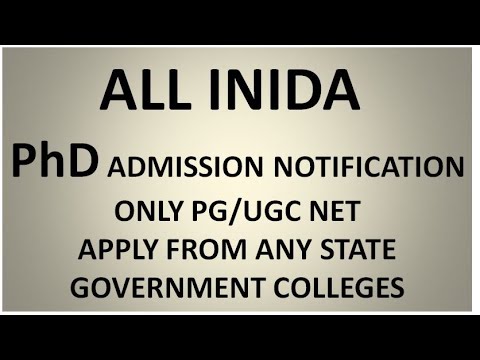 all india phd entrance exam 2022