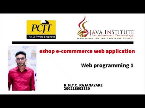Java institute web project development 39