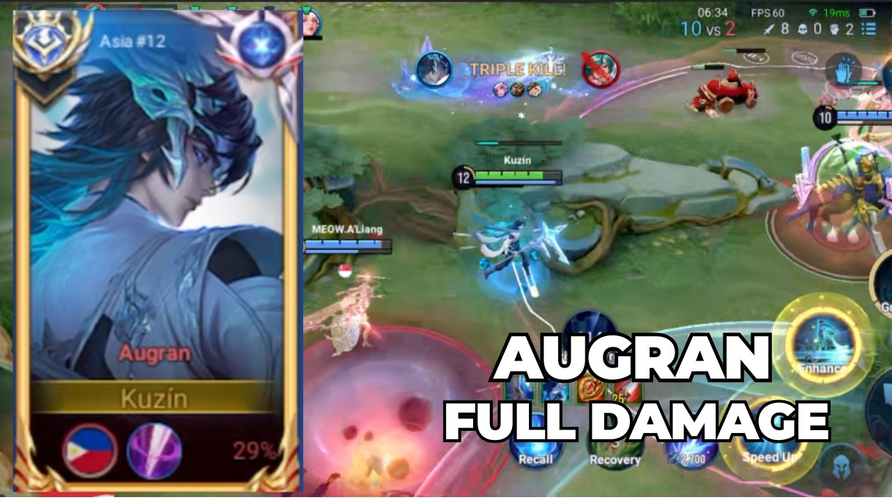 THEY CAN'T KILL ME! FULL DAMAGE AUGRAN GAMEPLAY