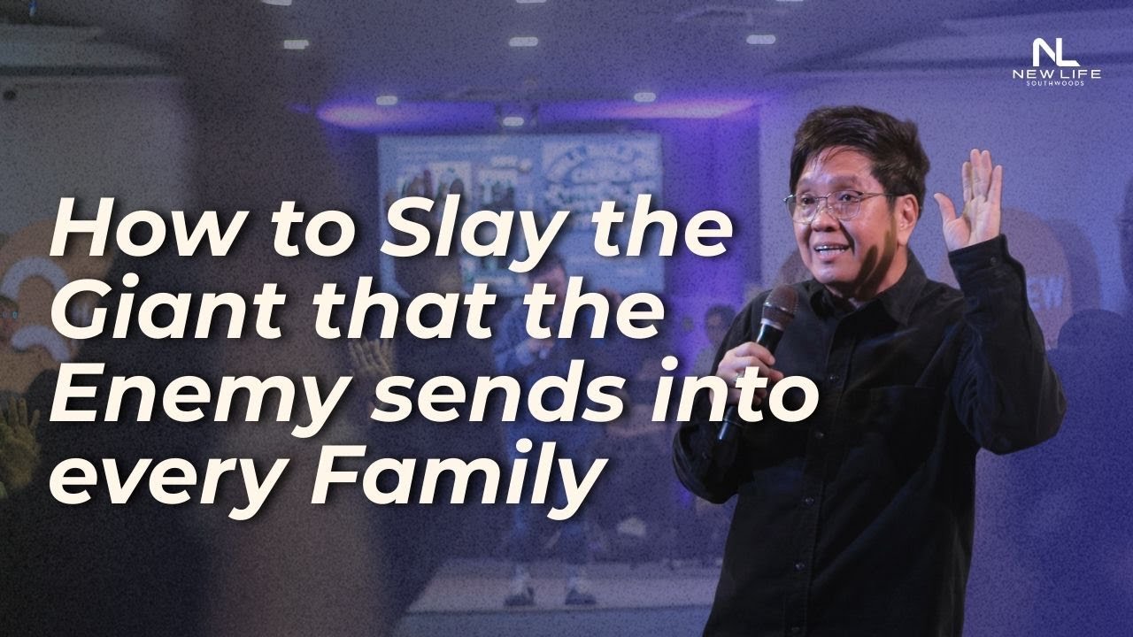 How to Slay the Giant that the Enemy sends into every Family | Ptr. James Magat