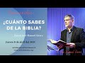 ¿Cuánto sabes de la biblia? - Pastor José Manuel Sierra