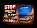 5 Critical Warning Signs Before Computer Failure