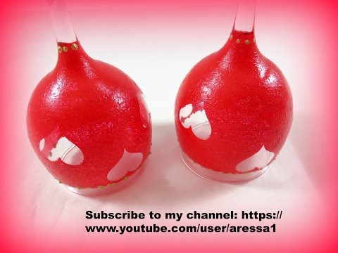 Valentine's Day Wine Glass Video