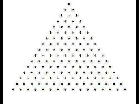 Printing Star Pyramid