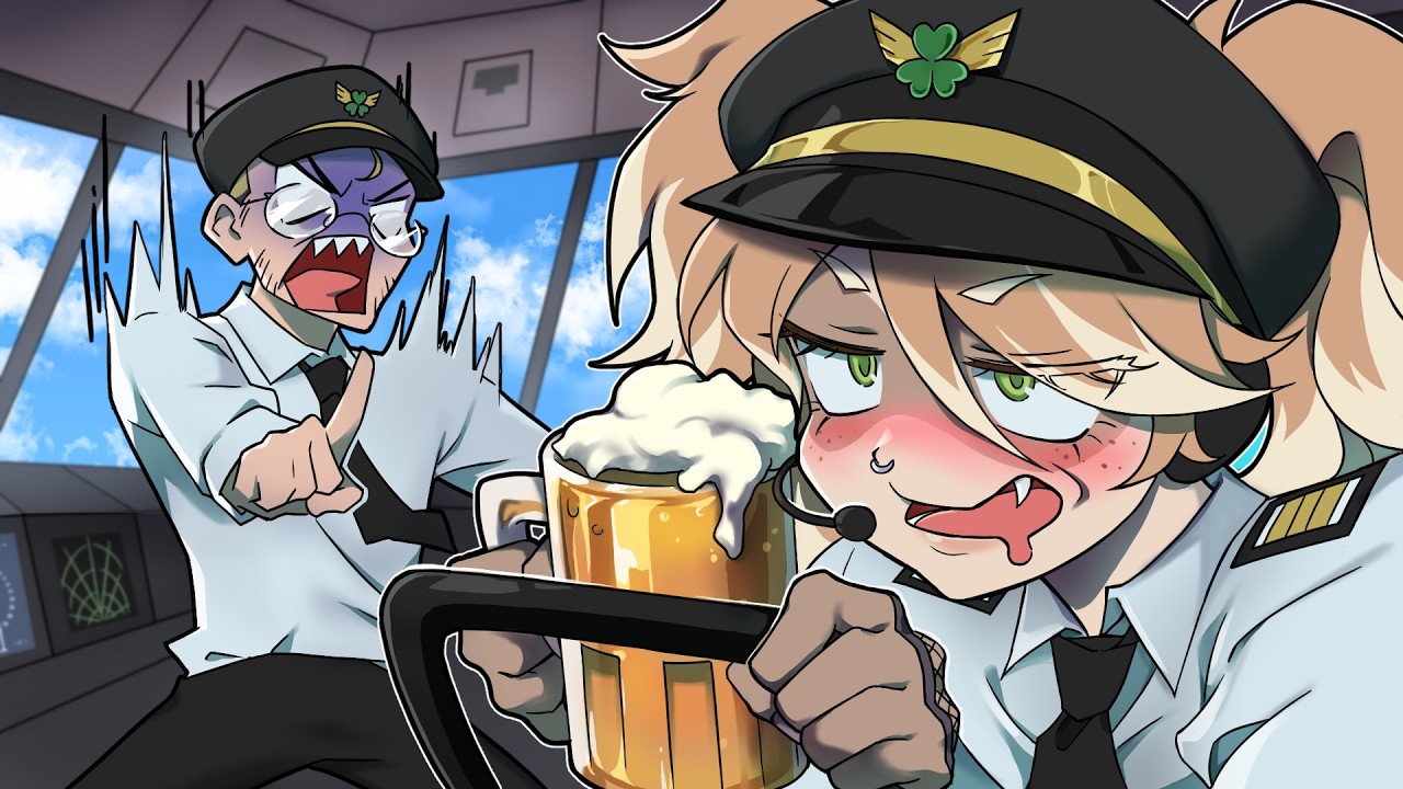 I TRIED PLAYING MICROSOFT FLIGHT SIMULATOR DRUNK!