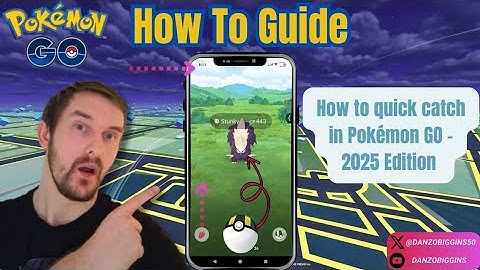 How To Quick Catch Pokémon (2025 Edition) 👀😮 - Pokémon GO How To Guide 😁