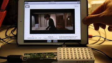 Wireless HDMI VIDEO SERVER (No driver) 25mm x80mm USB UVC HDMI capture card display on iPad.