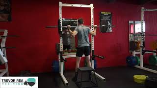 Barbell Box Squat Jumps