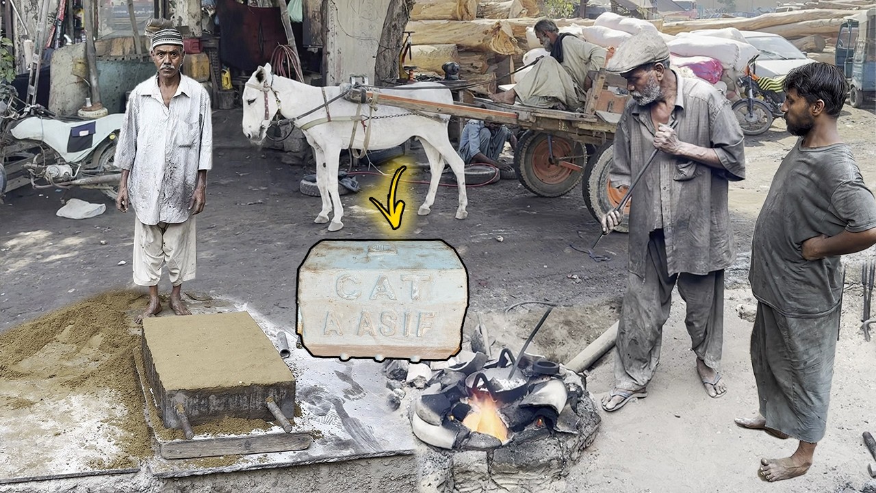 Manufacturing process of Ship Radiator with 100yrs old technique in 3rd world is Mind-Blowing