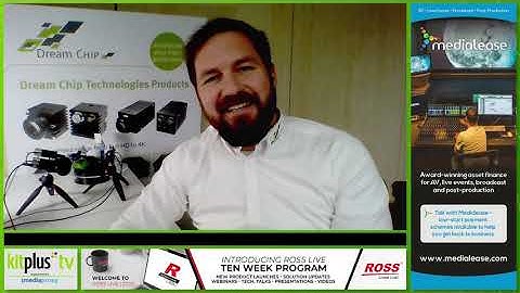 KitPlus TV featuring ATOM Cameras, Newtek Tricaster 2 Elite & Alister Chapman choosing a tripod