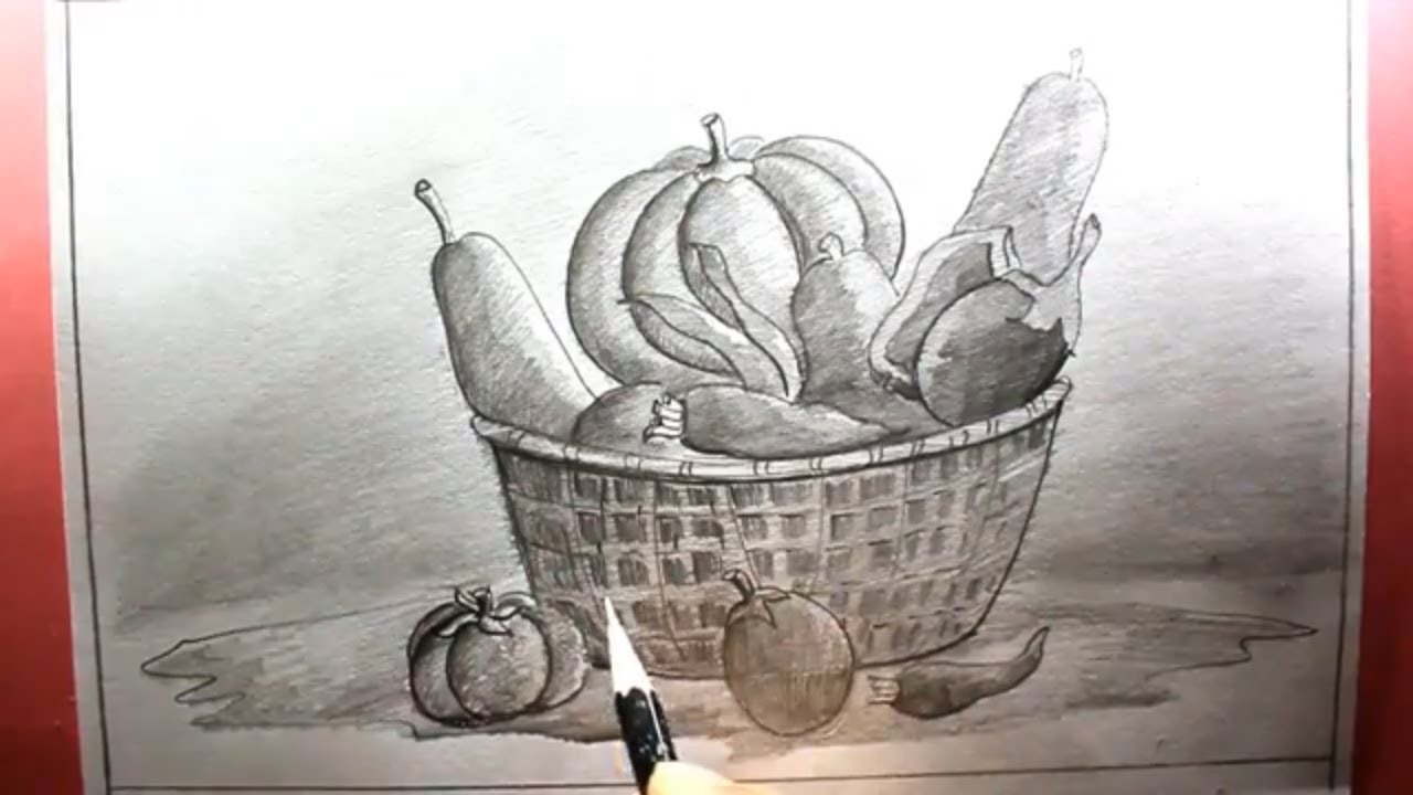 Featured image of post Vegetable Basket Pencil Fruit Basket Drawing : Vegetable basket drawing pictures easy coloring video art | jolly toy how to draw a vegetables basket drawing pictures easy art.