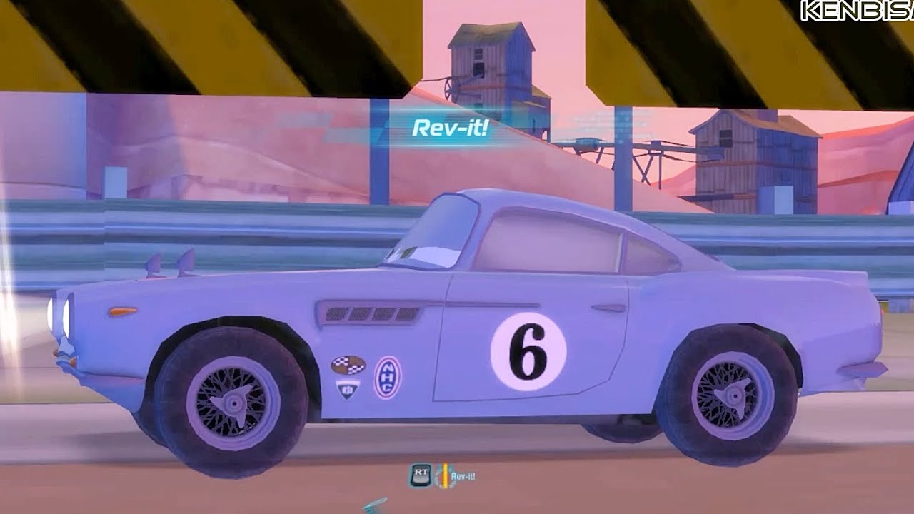 Cars 2 The Video Game Arcade Model MOD Finn McMissile Union Jack