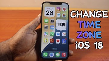 How to Change Time Zone on iPhone on iOS 18