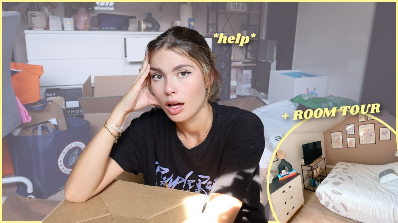 JE RANGE ( enfin ) MA CHAMBRE + ROOM TOUR