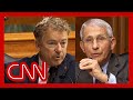 'You are entirely and completely incorrect': Dr. Fauci fires back at Rand Paul