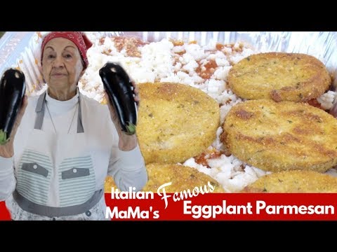 Famous Eggplant Parmesan - Italian MaMa