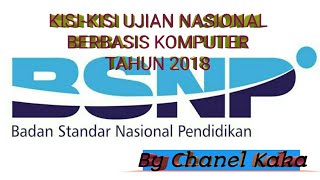 KISI KISI UN GABUNG SMP 2018