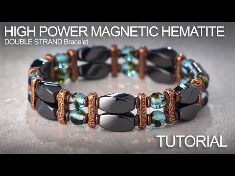 Buy Magnetic Therapy Bracelet With Magnetic Clasp, Black Hematite Jewelry  Online in India - Etsy