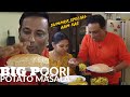 Perfect BIG Poori - Aloo Masala - Masala Dosa - Summer Special Aam Ras Poori - Potato for poori Dosa