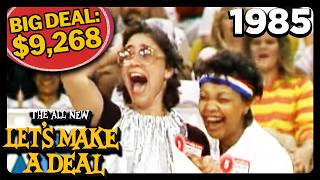 Let's Make A Deal with Monty Hall | Big Deal: $9,268 | 1985 | FULL EPISODE