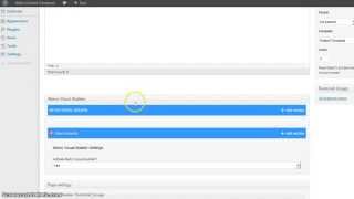 Metro Visual Builder - Adding sections