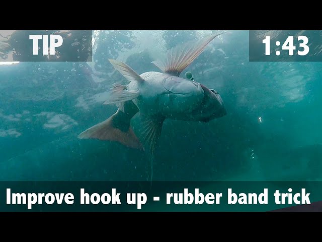 Improve your Hook Up Rate: The Rubber Band Trick 