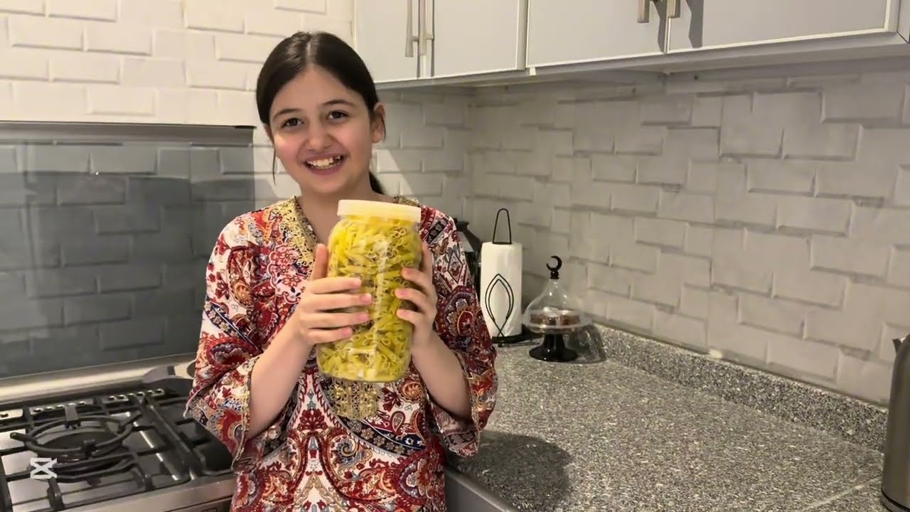روز طبخت معكرونه على السحور !!  